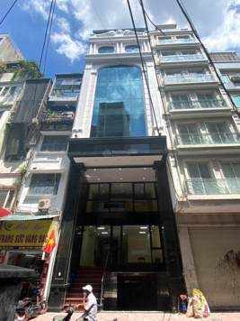 Chính chủ cho thuê nhà Lạc Long Quân 80m2 x 8 tầng thông sàn thang máy đủ điều hòa mới tinh 40tr/th