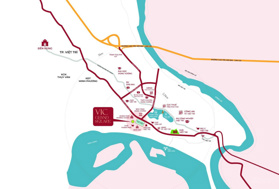 Bán căn hộ 2PN ở vị trí không thể trung tâm hơn chỉ từ 730 triệu ở trung tâm thành phố Việt Trì