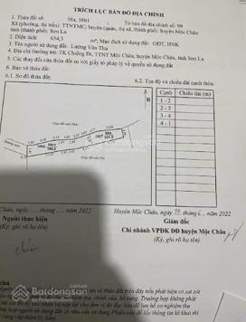 Bán đất đẹp vị trí đắc địa tại tiểu khu Bó Bun, TTNT Mộc Châu