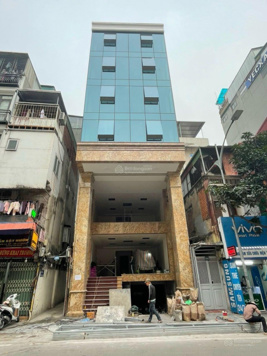 Nhà mặt phố Nguyễn Phong Sắc - Trần Đăng Ninh - Cầu Giấy DT: 100m2x8T MT: 6m Thông sàn Full Kính MT