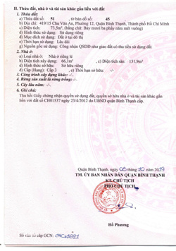 Tin thật 100% - bán nhà HXH 419/15 Chu Văn An, P12, Bình Thạnh. CN 73,5m2. Ngang rộng 6m nở hậu 10m