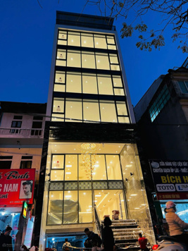 Cho thuê tòa nhà cực đẹp mới tinh mặt phố Nguỵ Như Kon Tum - Vũ Trọng Phụng DT: 140m2, 1 hầm, 9 nổi