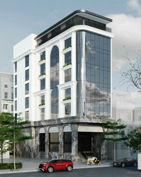 Cho thuê nhà lô góc Hoàng Quốc Việt, Cầu Giấy DT 140m2, 7T, 1H, MT 25m thông sàn mới 100%, 120r/th