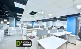 Viwaseen Tố Hữu 750m2 cắt nhỏ 500, 300, 200, 150m2 cho thuê giá 220k/m2/th có sẵn nội thất