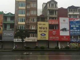 Chính chủ cho thuê nhà từ tầng 1 đến tầng 4 mặt tiền đường lớn Xã Đàn thuận tiện kinh doanh
