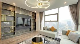 Cho thuê quỹ căn 3 ngủ The Nine, view kính, nội thất sang trọng, vào được luôn - LH 0327 294 637