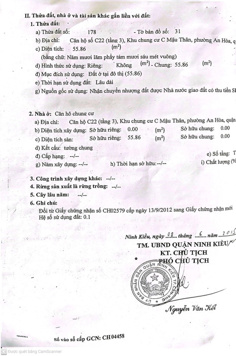 Chung cư Mậu Thân C bên hông cao đẳng Y Tế Cần Thơ