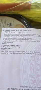 Cần bán 1.000m2 đất trồng cây hàng năm