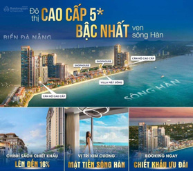 Căn hộ ven sông Hàn Sun Symphony Đà Nẵng tòa S3 view trực diện sông, pháo hoa. Giá trực tiếp CĐT