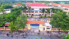 Bán gấp lô đất 960 triệu 2250m2(50x43)sổ riêng thổ cư ở TX Chơn Thành ngay QL14 đi vô, hợp ở và KD