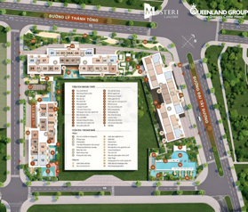 Căn NG 1N+1 không chênh Lakeside Masterise, ĐN view hồ thoáng vĩnh viễn 44.4m2, miễn lãi, gốc T7.27