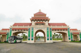 Bán gấp 107,5m2 mặt tiền rộng 9,5m đường 2 xe ôtô tránh gần Đại Học Quốc Gia Hà Nội Hòa Lạc 26tr/m2