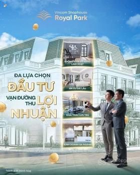 Bán shophouse Vincom Shophouse Royal Park, 5 tỷ, 75m2, Đông Hà, Quảng Trị, giá tốt