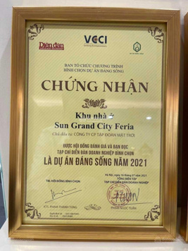 Bán cắt lỗ biệt thự song lập Sun Grand City Feria Hạ Long, giá tốt nhất thị trường