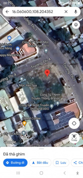 Cho thuê đất 2 mặt tiền - quận Hải Châu