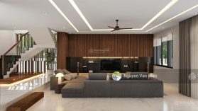 Bán biệt thự khu Cao Cấp Sông Ông Lớn xã Bình Hưng ngay Trung Sơn, DT 12x27 xây dựng trệt 2,5 lầu