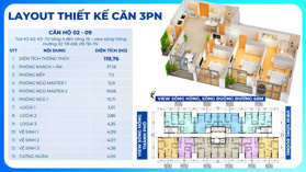Bán cắt lỗ căn hộ chung cư Khai Sơn 120m2, 3PN, 3wc, 3bc, siêu đẹp. LH: 0985 575 386