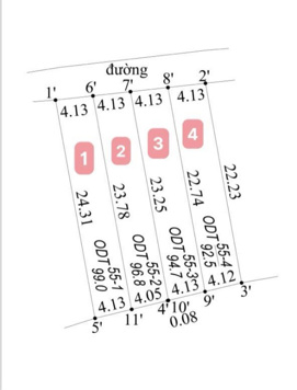 Bán đất Phương Liễu - Phương Cầu Quế Võ