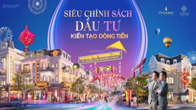 Nợ tiền bán gấp shophouse Vinhomes Móng Cái kinh doanh luôn