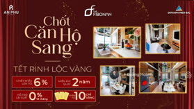 Chào Xuân Ất Tỵ - tặng 10 chỉ vàng tài lộc cùng chính sách tốt nhất năm khi sở hữu CHCC The Fibonan