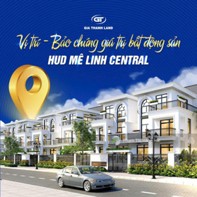QUỸ CĂN LIỀN KỀ, BIỆT THỰ SONG LẬP, ĐƠN LẬP GIÁ TỐT NHẤT TẠI HUD MÊ LINH CENTRAL TT 30%,BANK HT 70%