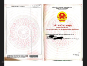 Cần bán đất nền nở hậu đã có sổ Hồng tại Thạch Thất - Hà Nội