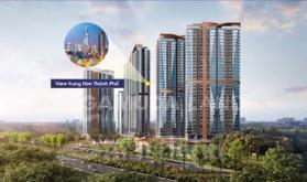 Bán căn 2PN góc toà A3, Eaton Park Gamuda Land, view CBD quận 1 siêu đẹp, LH 0937 911 344