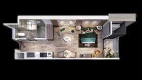 Chính chủ cắt lỗ 2 căn studio view siêu đẹp tầng cao giá chỉ 1,63 tỷ dự án Icon40 Hạ Long