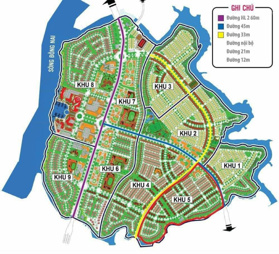 Bán lô đất khu Long Hưng giá 1 tỷ 950 triệu, đối diện công viên, nở hậu
