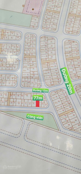 Chính chủ bán lô đất 77m khu đất 25ha Vân Canh Hoài Đức Hà Nội