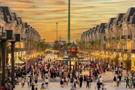 Bán căn liền kề 60m2 mặt tiền 5m đối diện là trung tâm thương mại, thoáng rộng rãi. Giá 8 tỷ