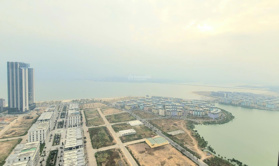 Biệt thự trên không, Sky Villas tại ICON40 Hạ Long. Thiết kế thông 3 tầng, bể bơi vô cực