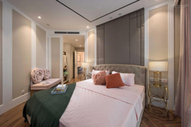 Bán căn góc 108m2 Đông nam mát tầng trung 18-19, view cực đẹp