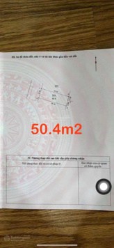 Chính chủ bán lô đất dịch vụ Vân Canh DT 50.4m2 mặt tiền đẹp