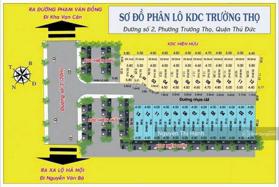 Bán lô đất hẻm xe hơi đường số 2, Phường Trường Thọ, Thủ Đức - Khu nhà xây đồng bộ