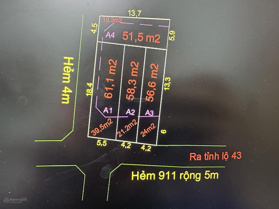 Bán lô đất Tỉnh Lộ 43 Bình Chiểu Thủ Đức Giá 4 Tỉ
