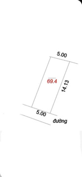 Bán đất 70m2, giá 1,8 tỷ tại Chu Mạnh Trinh, Mễ Sở, Văn Giang, Hưng Yên, view đẹp