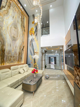 Bán 5 căn nhà đẹp lung linh, nhà mới 5 tấm 4x16,5m full nội thất, hẻm đẹp 10m đường Lê Văn Quới