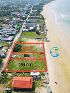 Bán 200m2 mặt biển Châu Tân ngang 22mv tường bao xung quanh giá cực rẻ chỉ 1tỷ250/1 lô