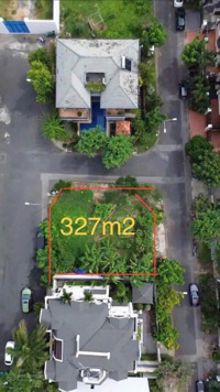 Thật 100%! Bán lô đất góc 3MT compound Nguyễn Văn Hưởng - Thảo Điền Q2 - 327m2 (16x20m) giá 65tỷ TL