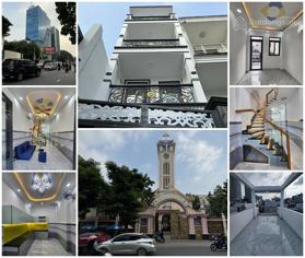 Nhà phố 3 lầu, mới 100%, 4 phòng ngủ, hẻm đẹp Xô Viết Nghệ Tĩnh - gần nhà thờ Thị Nghè, NTMK