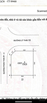 Chính chủ cần bán rẻ lô biệt thự bờ hồ Ngọc Bảo Viên 520m2