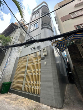 Góc 2 mặt hẻm - 4/35 Trần Khắc Chân - TĐ - Quận 1, 40m2(3,4x12m) 4 tầng + 5 phòng ngủ. Xây mới 2023