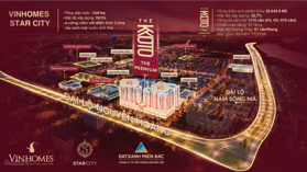 Bán căn hộ 1PN, 1WC tại Vinhomes Star City, giá thỏa thuận, 50m2, view đẹp