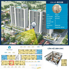 Bán căn 512B tòa B chung cư Bình An Plaza giá rẻ hơn CĐT 150 triệu