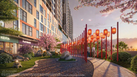 Thanh toán 800triệu nhận ngay căn hộ 2 phòng ngủ, hỗ trợ vốn 70%, không phải TT gốc lãi trong 24th