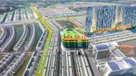 Độc quyền liền kề Vịnh Tây trực diện cụm trường học quốc tế, gần chung cư, nhà để xe, full CK CĐT