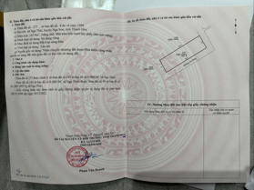 6,7 mét mặt tiền 147m2 đất thổ cư, sổ sẵn tại trung tâm xã Nga Thái, Nga Sơn, giá chỉ 2xx triệu