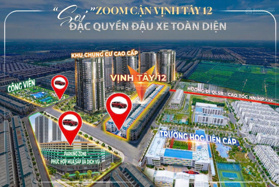 Gấp! Duy nhất căn Shophouse đối diện 10 toà chung cư, nhà để xe 7 tầng dt 75m2 giá 9.182tỷ giảm 18%