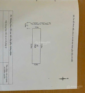 Bán nhà đường Lê Văn Hưu gần chợ tây thành